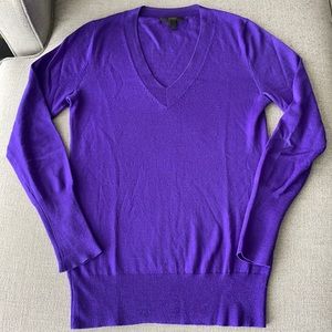 🦋 J. Crew Merino Wool V-Neck Sweater XS